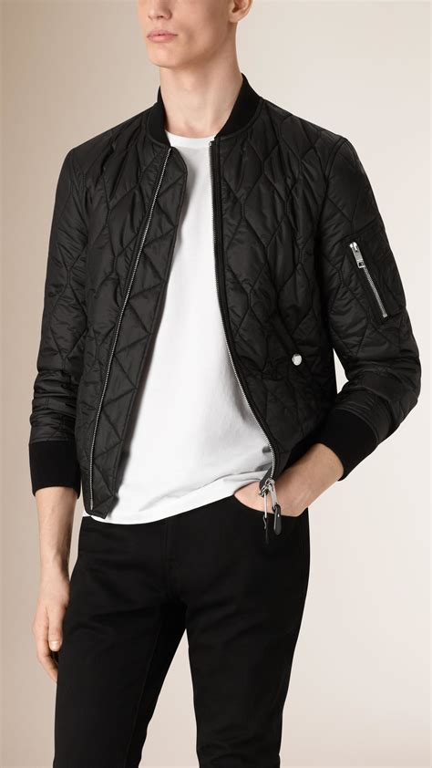 cheap burberry quilted jacket mens|burberry men's winter jacket.